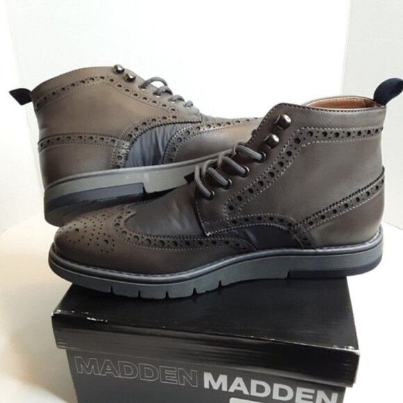 Madden Men's Size 9M Derby Ankle Boot - Picture 5 of 12